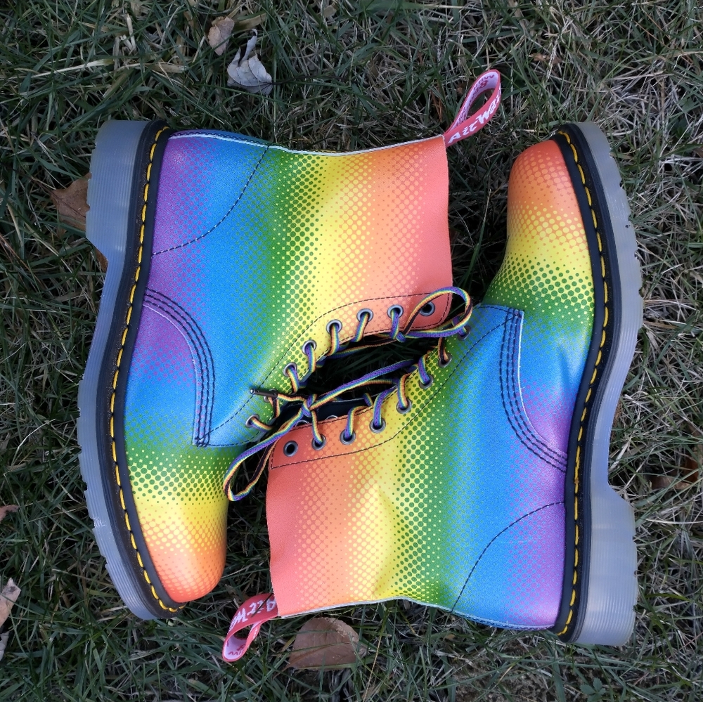 Pride Rainbow Dr. Martins
